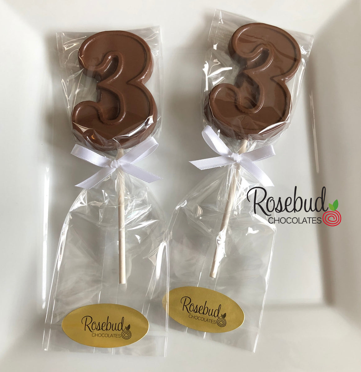 12 NUMBER TWENTY ONE #21 Chocolate Lollipop Candy Party Favors 21st Birthday
