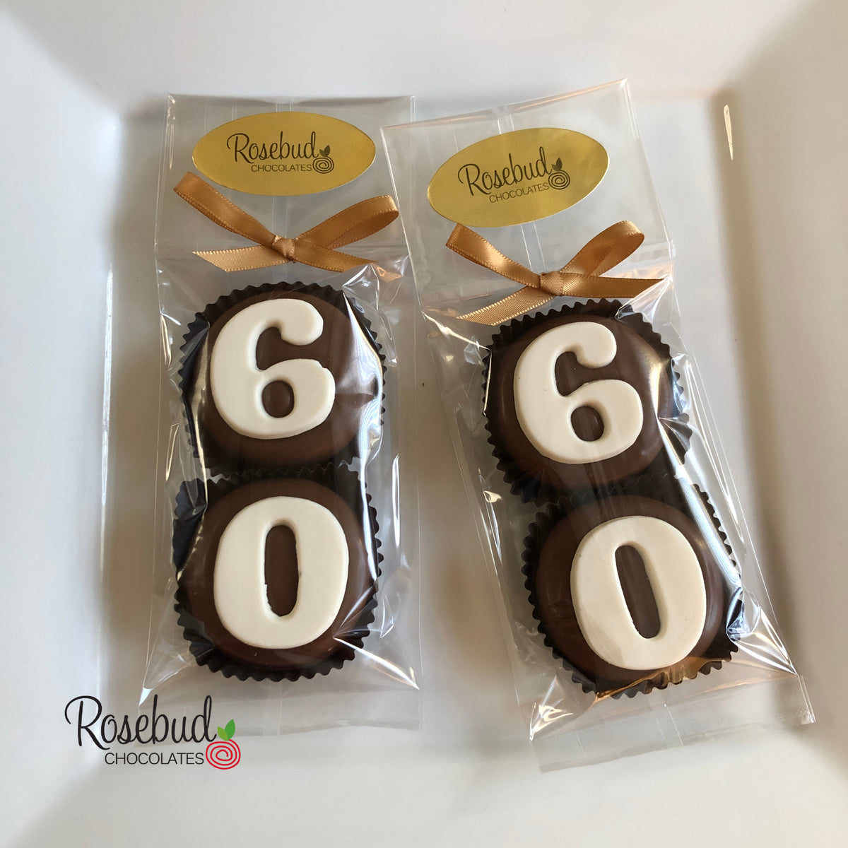 8 Sets #21 Chocolate Covered Oreo Cookie Party Favors 21st Birthday –  Rosebud Chocolates