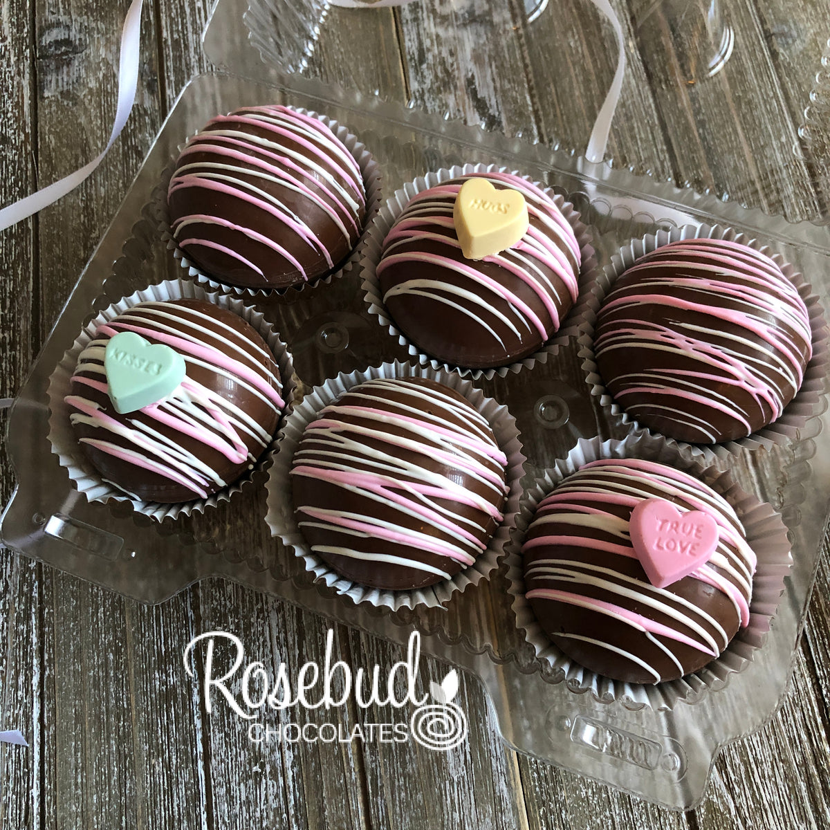 Pink Hot Chocolate Bombs - KendellKreations